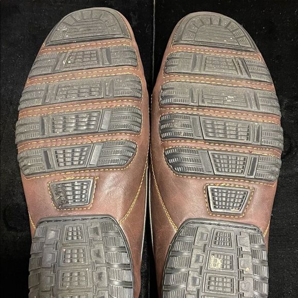 Adolfo mens leather driving shoe. - Picture 3 of 6